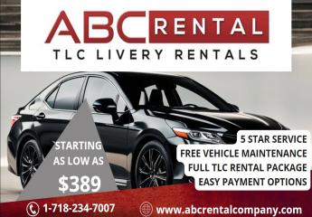 Uber TLC - 2018-2025 CAMRY TLC RENTAL 718-234-7007